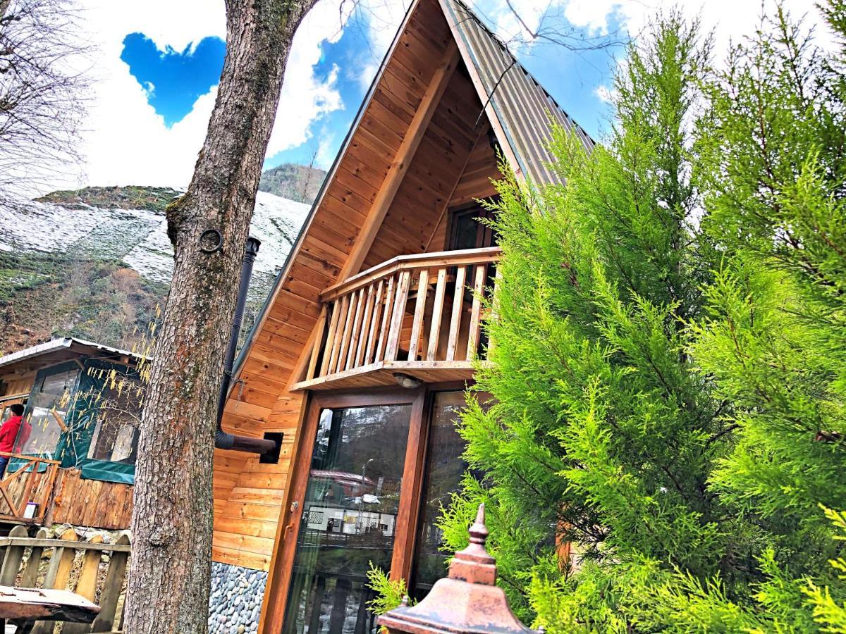 Tabiat Bungalows Otel Çamlıhemşin Bagian luar foto