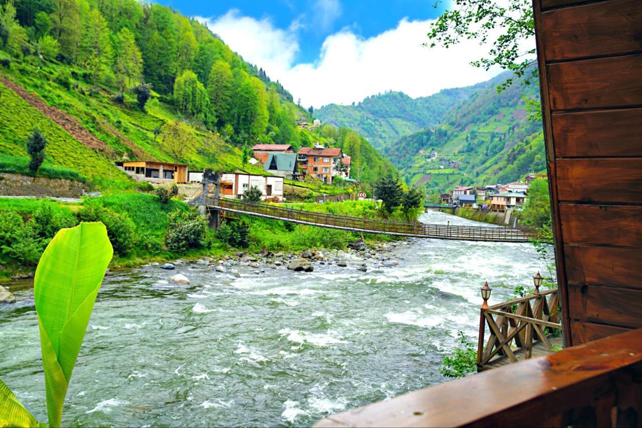 Tabiat Bungalows Otel Çamlıhemşin Bagian luar foto